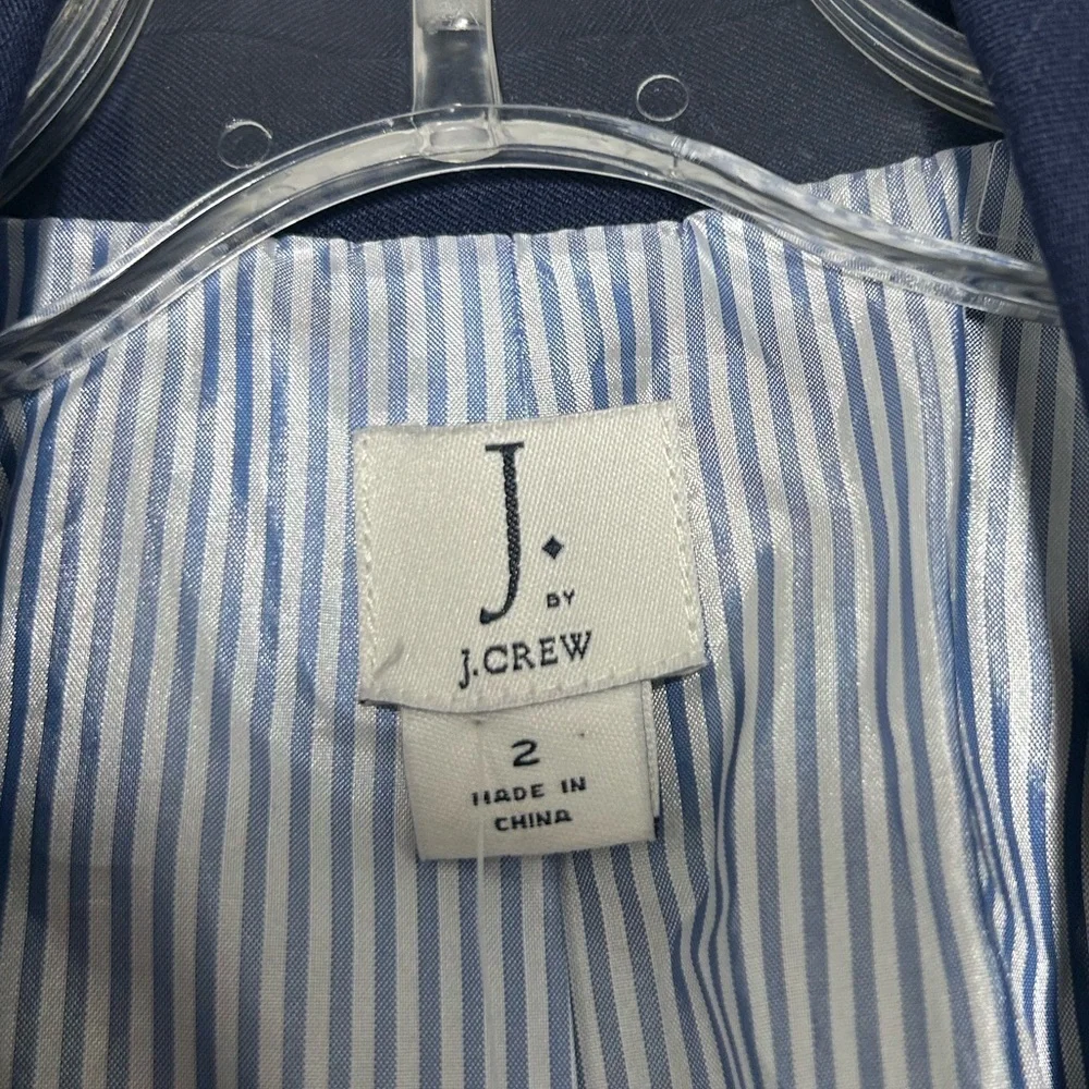 J. Crew Original schoolboy Navy blazer gold button size 2 NWT preppy academia